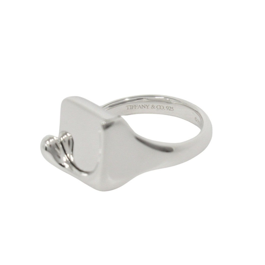 Excellent Tiffany & Co Sterling Silver 925 Square Slab Splash Ring Elsa Peretti