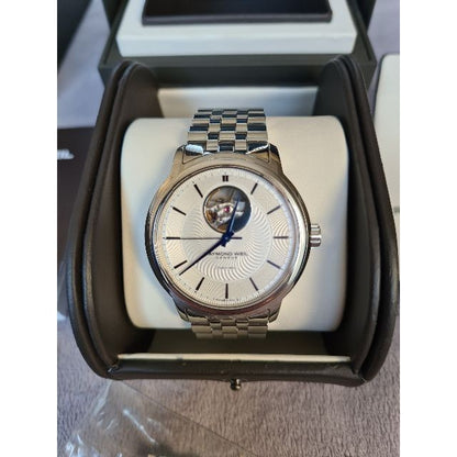 Near Mint Raymond Weil Maestro 2227-ST-00659 Automatic Stainless Steel Watch Men