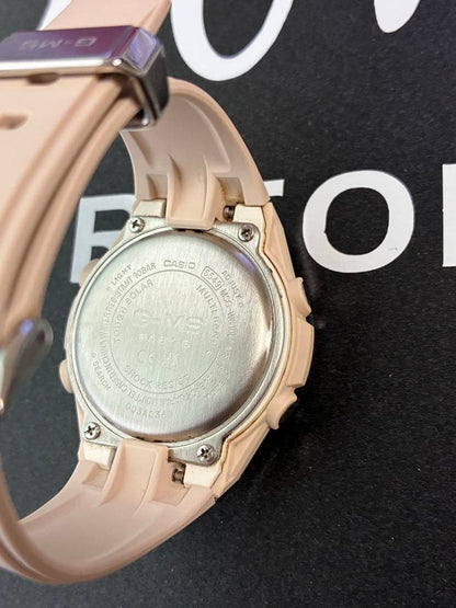 CASIO BABY-G G-MS MSG-W610FE-4AJF Tough Solar Womens Watch Silver Beige Dial