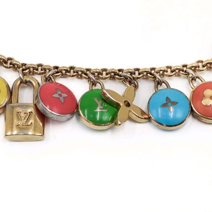 Louis Vuitton Auth M65380 Porte Cles Chenne Pastilles Key Ring Charm 21 cm 8.3"
