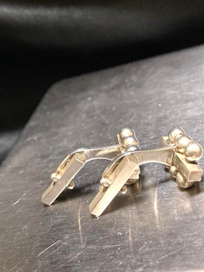 Vintage Georg Jensen # 61 Sterling Silver 925 Cufflinks Harald Nielsen