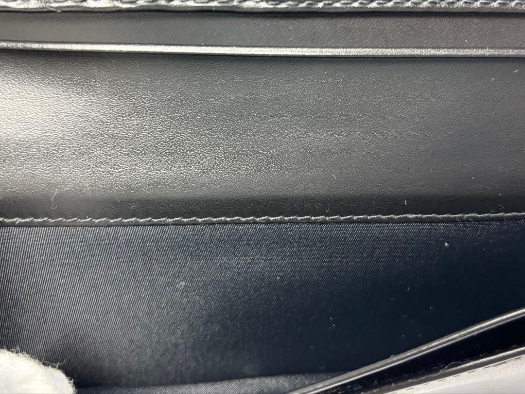 Christian Dior Saddle Trotter Oblique Long Wallet Canvas Leather D Charm W/Box