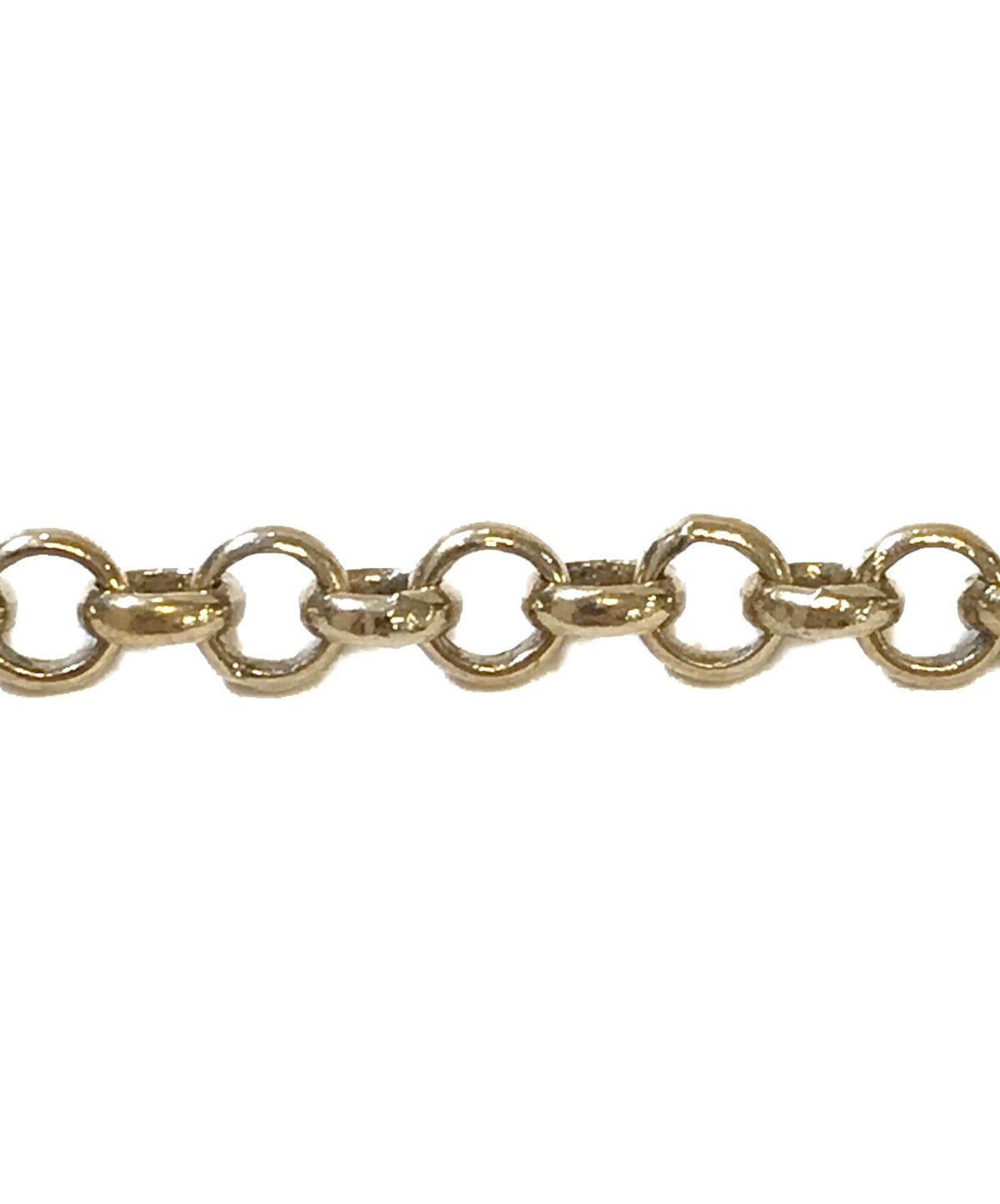 FENDI Zucca FF Logo Charm Bracelet Gold Tone Chain Rhinestone H Initial Italy