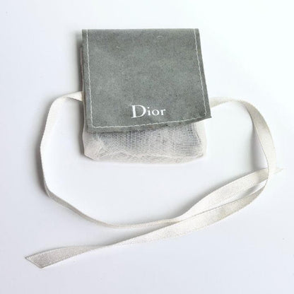 Dior Faux Pearl Crystal Tribal Earrings Designer Womens Jewelry Accessory