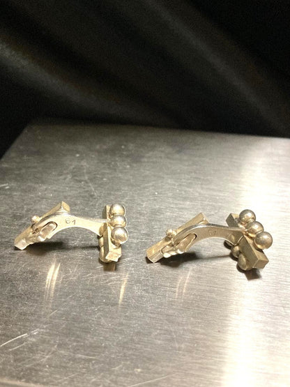 Vintage Georg Jensen # 61 Sterling Silver 925 Cufflinks Harald Nielsen