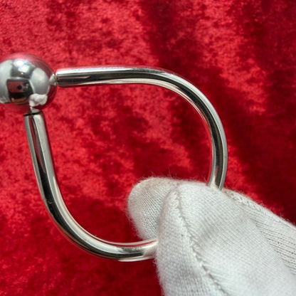 Excellent Georg Jensen # 432 Sterling Silver 925 Key Ring Key Holder