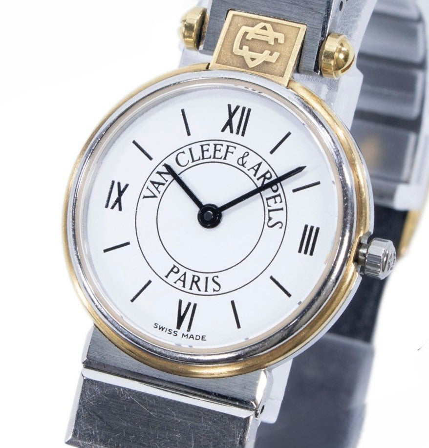 Van Cleef & Arpels La Collection Analog Quartz Watch Women Battery Replaced