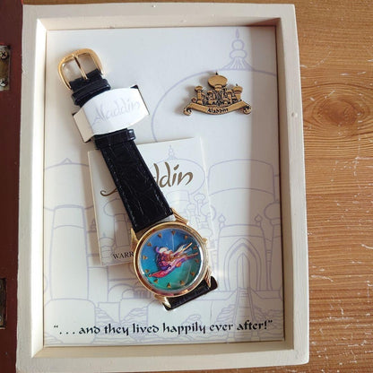 Rare Disney Aladdin Analog Watch Limited To 2500 Pieces 1997 from Japan