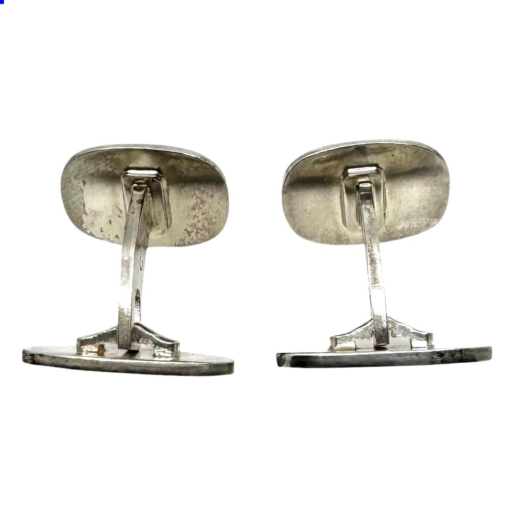 Georg Jensen Swan Cufflinks Sterling Silver 925 Mens Denmark Vintage Bird Motif