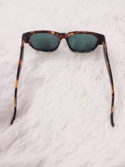 GUCCI GG2412 Sunglasses Mens Brown Havana Pattern Acetate Frame 53mm Vintage