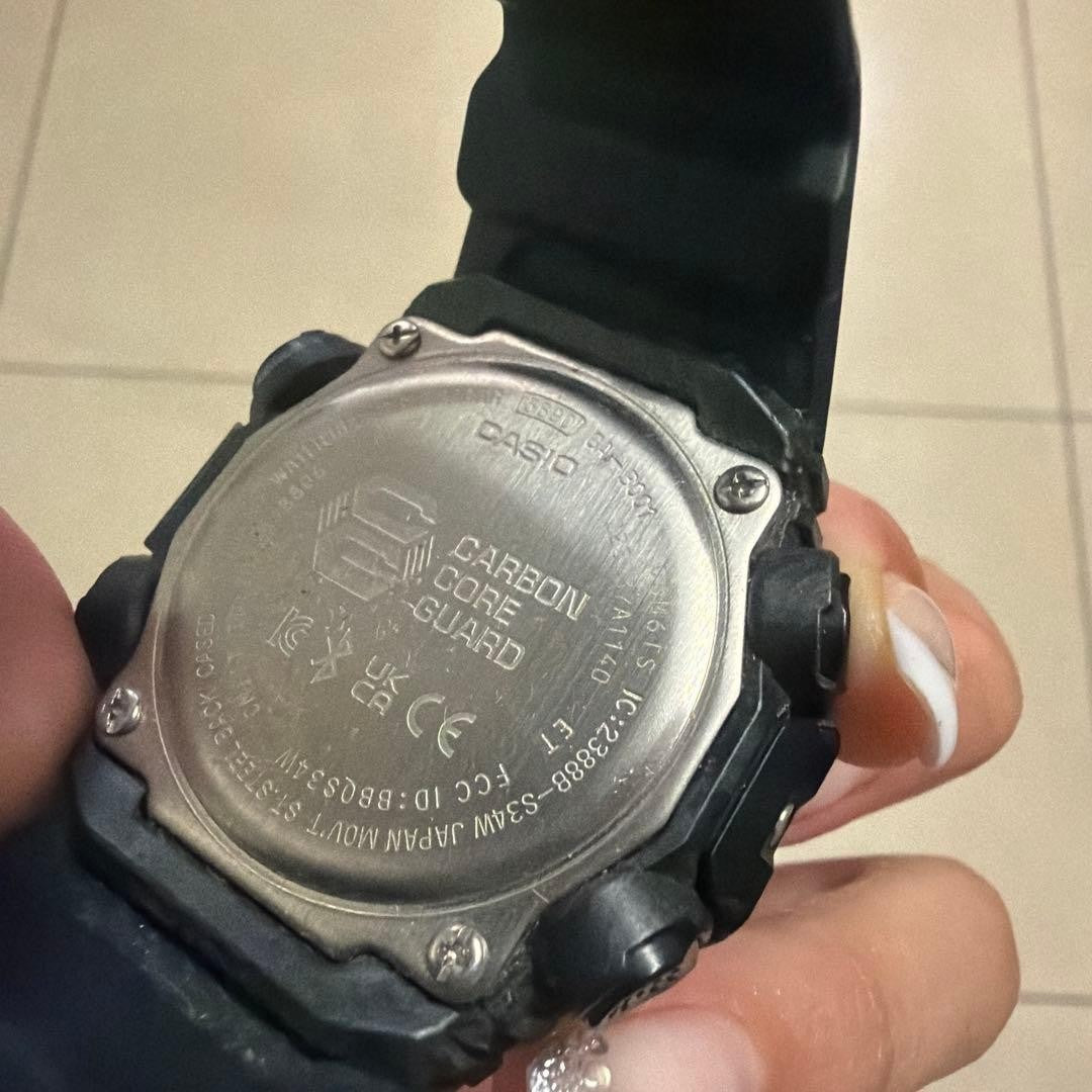 CASIO G-SHOCK GA-B001 Carbon Core Guard Mens Watch Black Analog Digital Resin