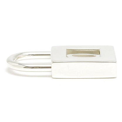 Tiffany & Co. Silver 925 Alphabet Number 0 Padlock Pendant Charm Cadena Rare