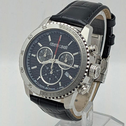 Roberto Cavalli by FRANCK MULLER 1G061 Chronograph Quartz Watch Men Excellent