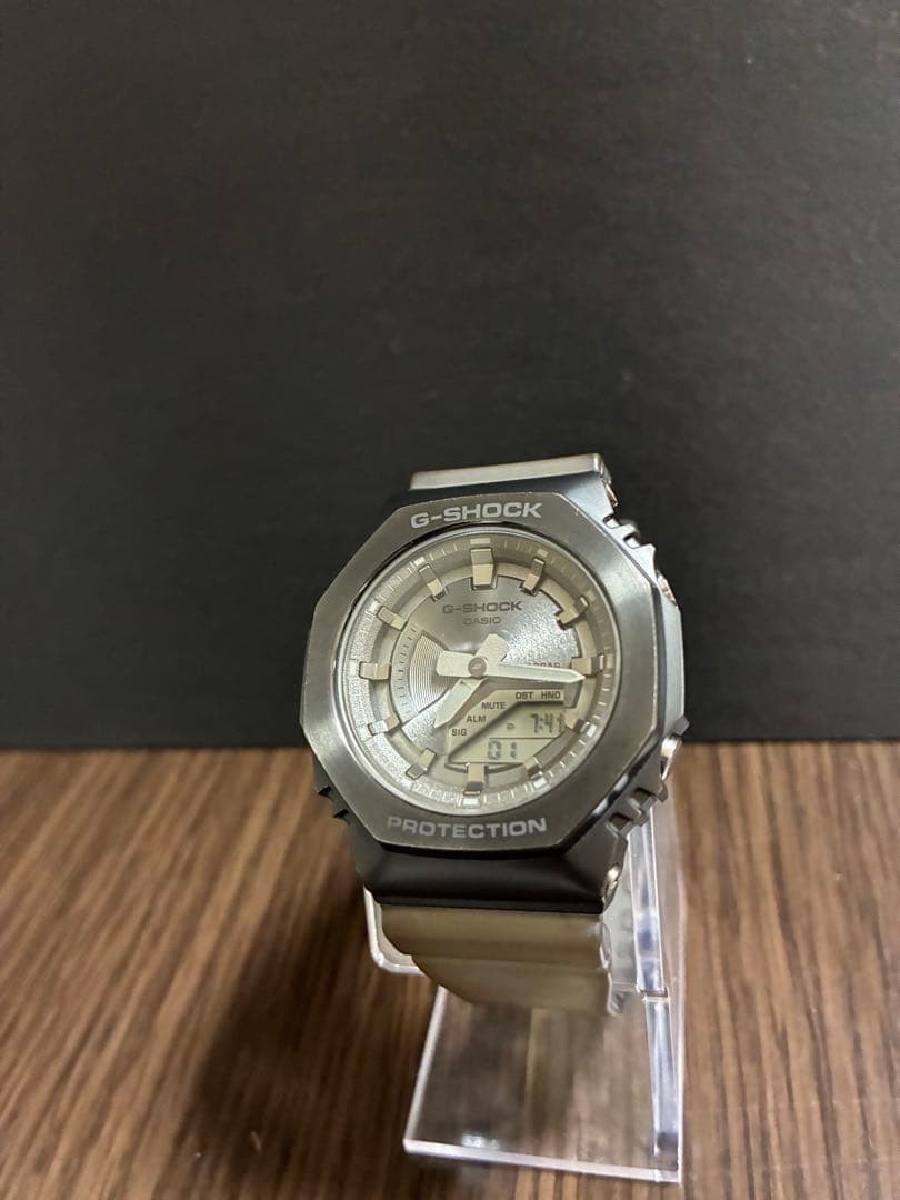 CASIO G-SHOCK GM-S2100MF-1AJF Analog Digital Watch Metal Case Gray Resin Band