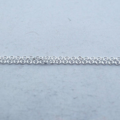 Excellent Tiffany & Co Aquamarine Silver 925 Open Heart Necklace Elsa Peretti