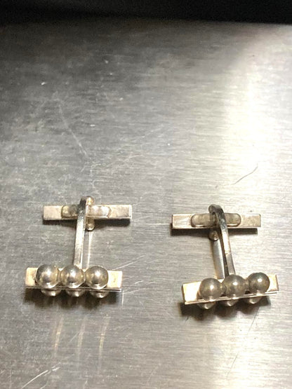 Vintage Georg Jensen # 61 Sterling Silver 925 Cufflinks Harald Nielsen