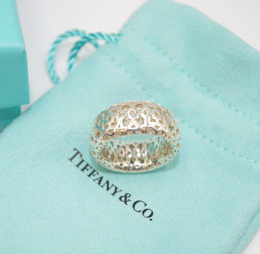Tiffany & Co. Sterling Silver 925 Marrakesh Ring Paloma Picasso Size US 5 Rare