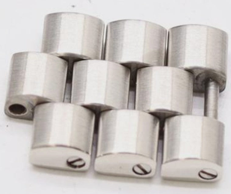 Charriol Genuine Watch Link 3 Links Silver 14mm Ladies Band Parts Stainless Used