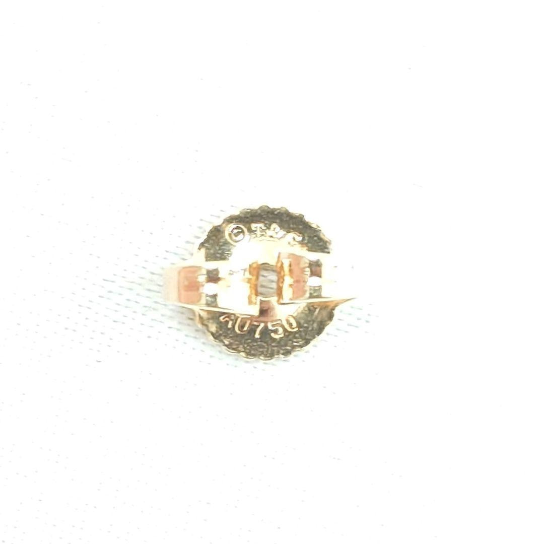 Tiffany & Co Olive Leaf Amethyst Single Earring Yellow Gold 750 18K 10.5x10.5mm