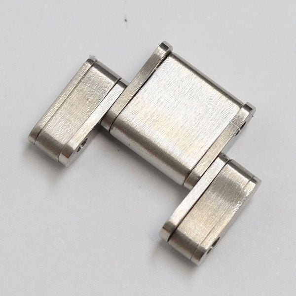 Tiffany Co Auth Atlas Watch Bracelet Link 16mm Silver SS Replacement Part Used