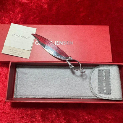 Excellent Georg Jensen # 255 Sterling Silver 925 Paper Knife Letter Opener