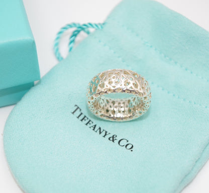 Tiffany & Co. Sterling Silver 925 Marrakesh Ring Paloma Picasso Size US 5 Rare