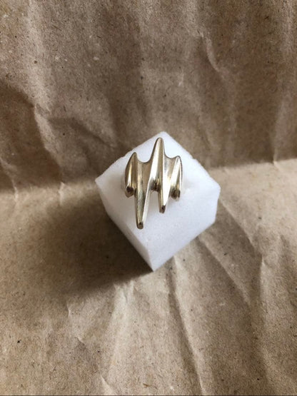 Georg Jensen # 125 Sterling Silver 925 Ring Henning Koppel Size 49 US 4.75