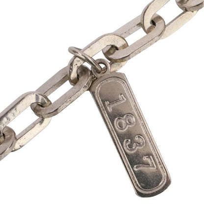 Excellent Tiffany & Co Sterling Silver 925 1837 5 Charm Oval Chain Link Bracelet