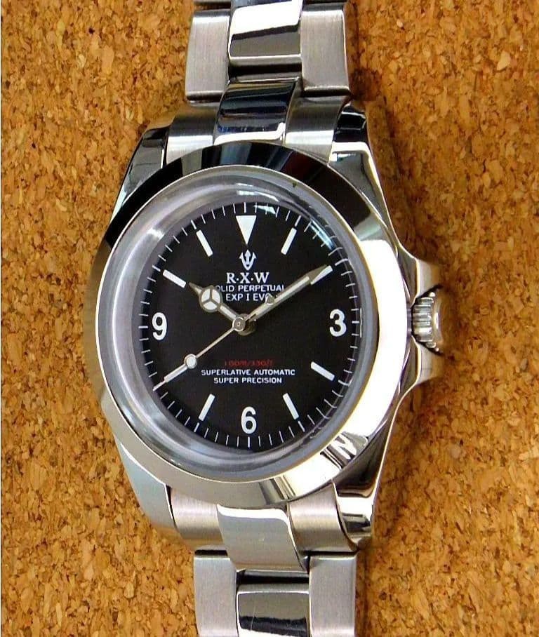 R.X.W Solid Perpetual EXP I EVO Red Depth Vintage Analog Automatic