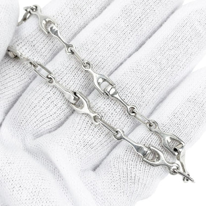 Vintage Tiffany & Co Sterling Silver 925 Chain Link Bracelet L 17cm 6.7in Rare