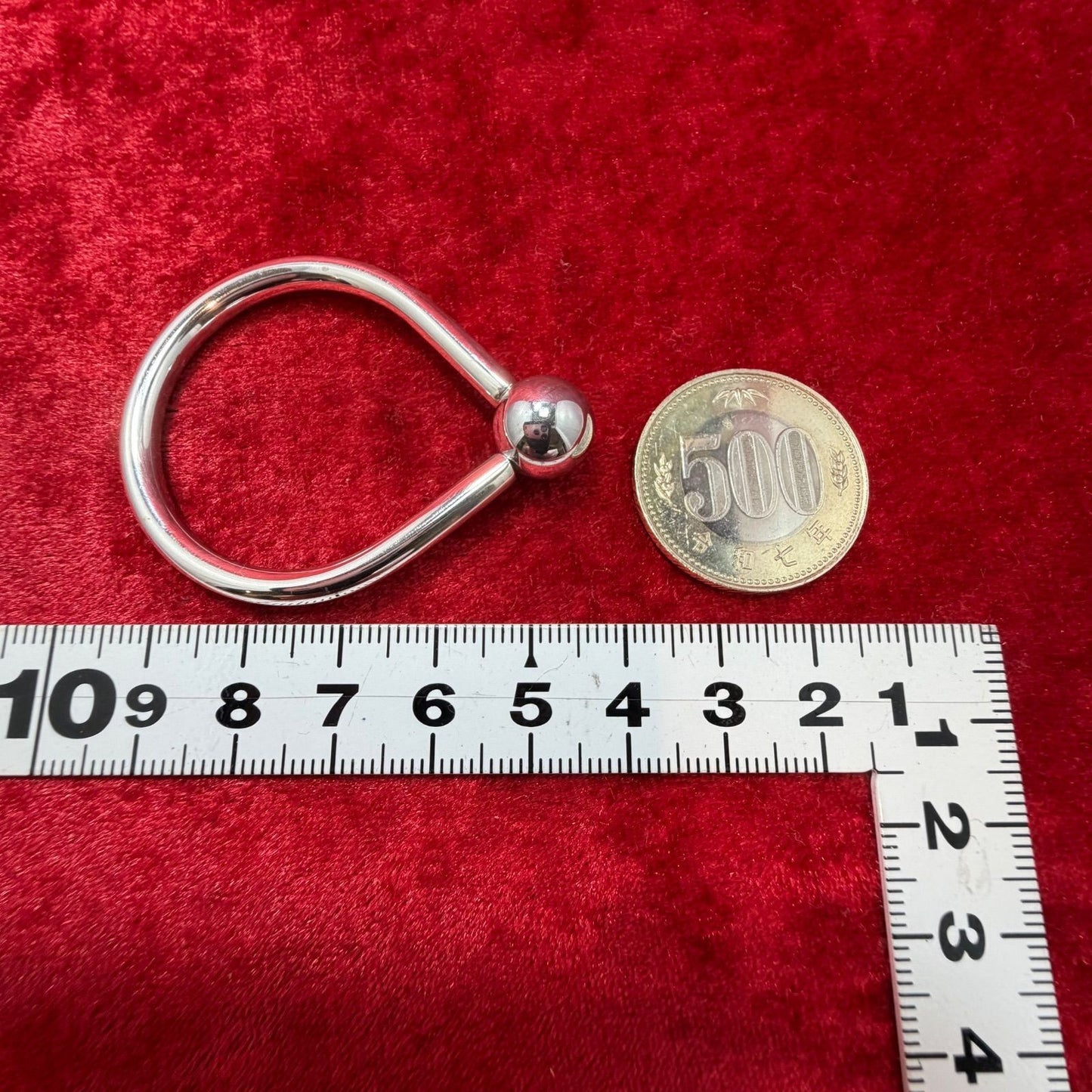Excellent Georg Jensen # 432 Sterling Silver 925 Key Ring Key Holder