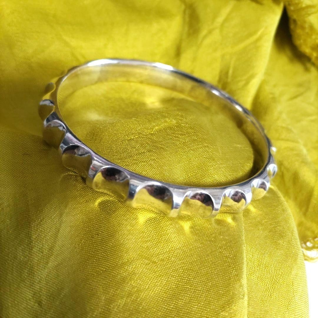 Vintage Rare Georg Jensen # 160 Sterling Silver 925 Bangle Bracelet Nanna Ditzel