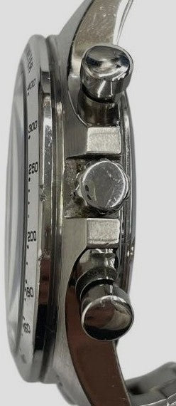 SEIKO 500 TYPE EVA Evangelion Unit-01 Chronograph Watch 8T63-01P0 Silver Japan