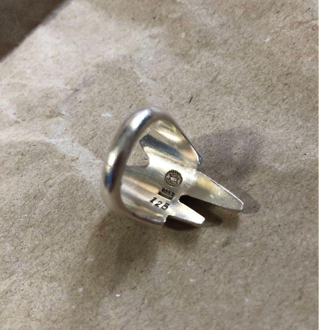 Georg Jensen # 125 Sterling Silver 925 Ring Henning Koppel Size 49 US 4.75