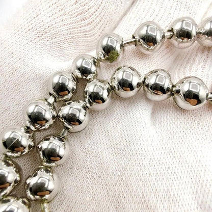 Excellent Christian Dior Ball Chain Bracelet length 20cm 7.8" Used Japan