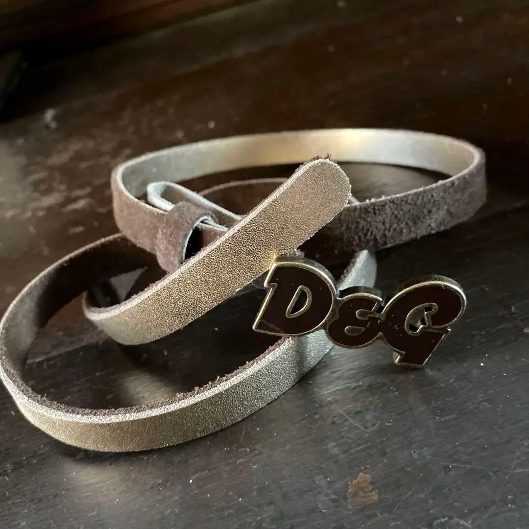 Dolce & Gabbana D&G Buckle Suede Belt Size 100/85 L 100cm 39in