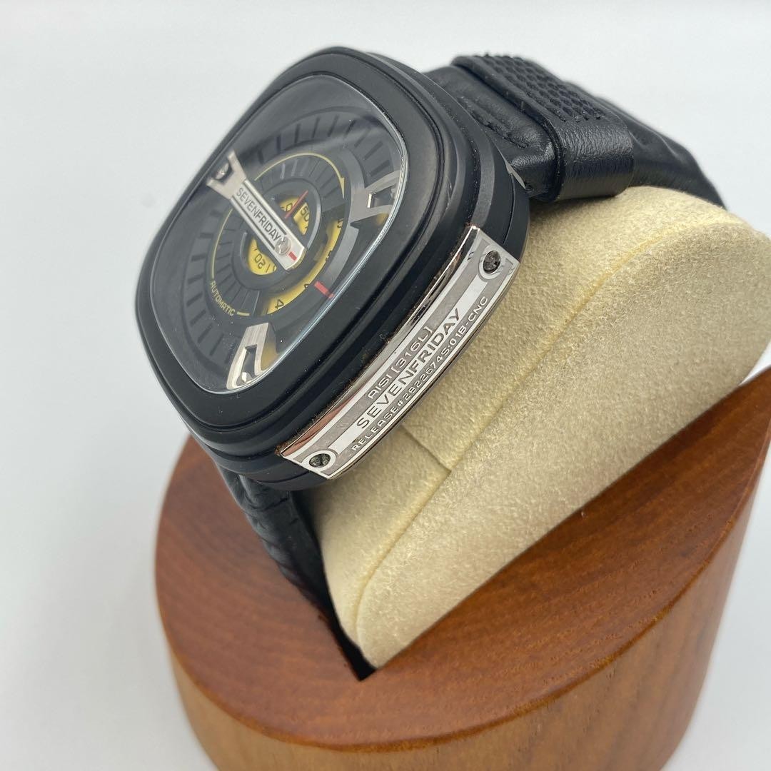 Seven Friday Sf-M2-01 Analog Automatic Watch Men Working Left-handed Rare