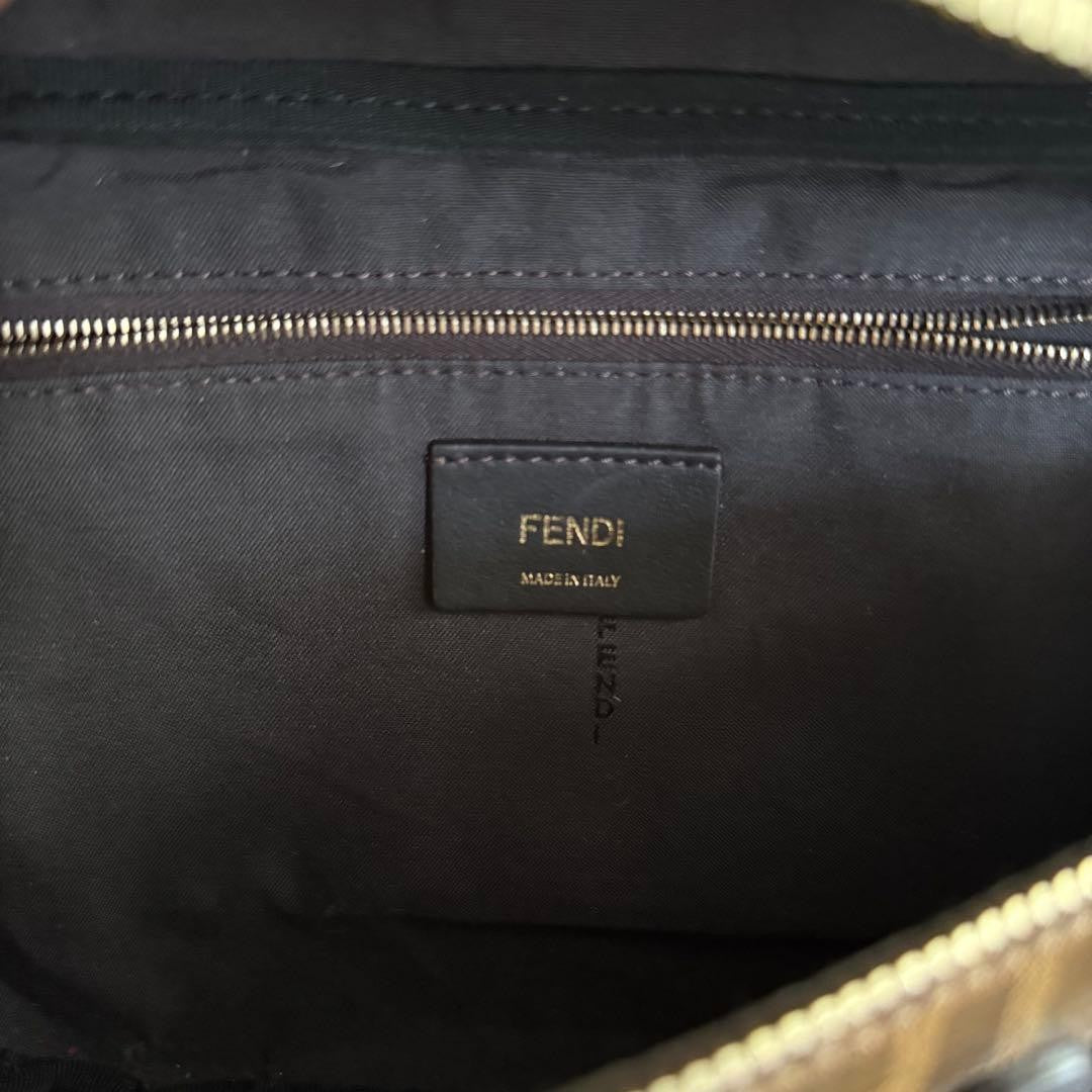 Fendi x Fila Roma Authentic Crossbody Waist Bag Belt Bag Used Minor Scratches