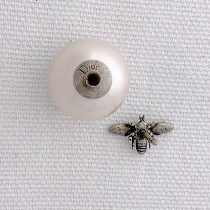 Authentic Christian Dior DIOR TRIBALES Crystal Bee Earring One Ear Only Rare