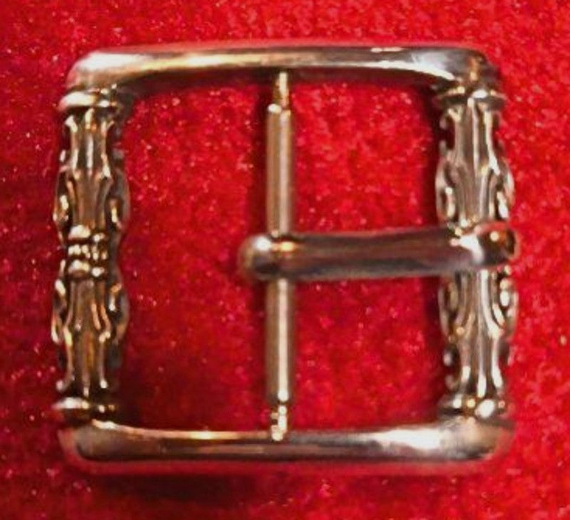 Deal Design King Gate Buckle Apple Watch Sterling Silver 925 Clasp Width 20mm