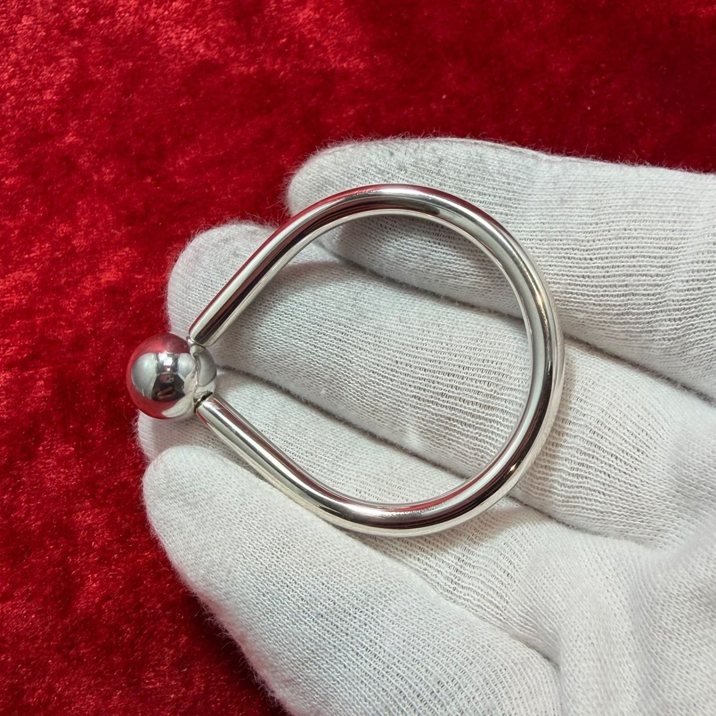 Excellent Georg Jensen # 432 Sterling Silver 925 Key Ring Key Holder