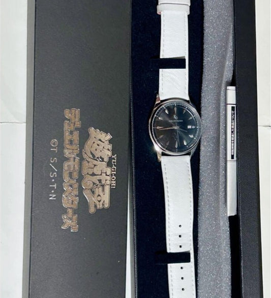 Super Groupies x Yu-Gi-Oh! Seto Kaiba Model Wrist Watch Used From Japan Rare