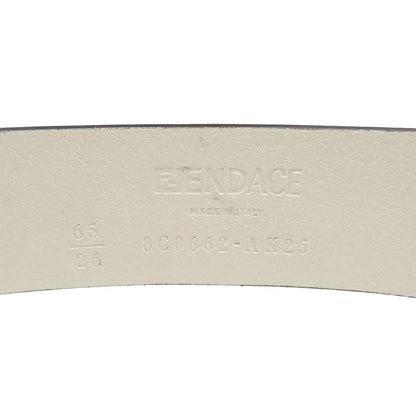 Fendi x Versace Fendace Collaboration 2022 Gold Tone Logo Belt Size 65/26 78cm