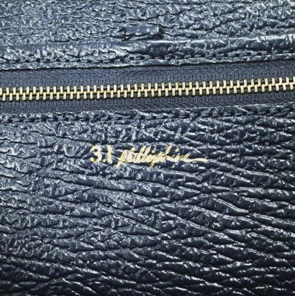 Phillip Lim Auth Pashli Medium Satchel Navy Leather 2Way Shoulder Bag 32 cm Used