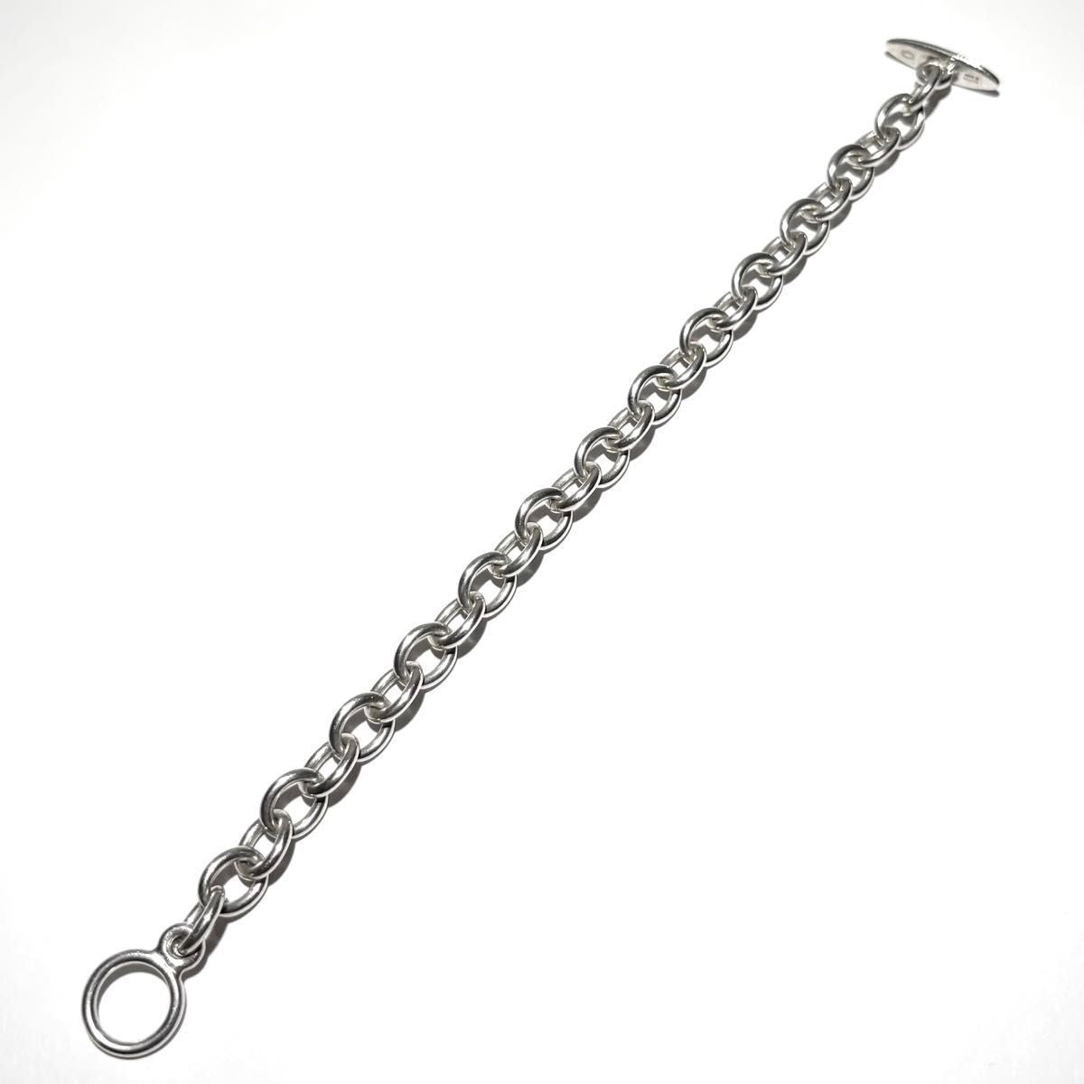1960s Georg Jensen  #144 Sterling Silver Anchor Bracelet Henning Koppel L 17cm