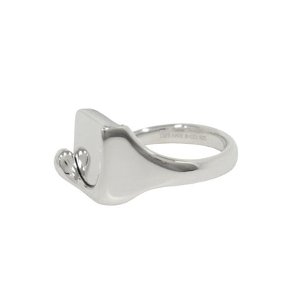 Excellent Tiffany & Co Sterling Silver 925 Square Slab Splash Ring Elsa Peretti