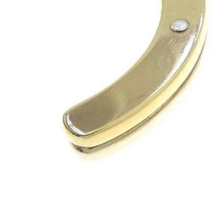 Georg Jensen # A78 Sterling Silver 925 Gold Plated Bracelet Bangle Rare 17cm