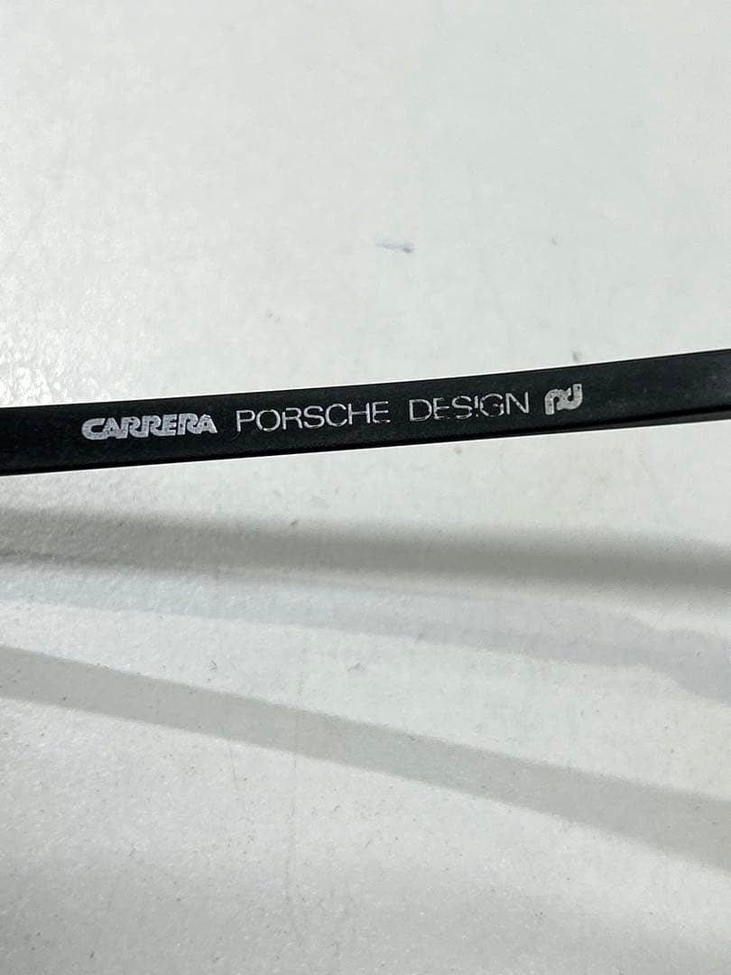 PORSCHE DESIGN CARRERA 5622 Folding Sunglasses Matte Black Smoke Lens Germany