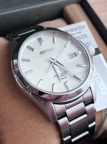 SEIKO Mechanical SZSB011 Automatic Watch Silver Dial 4R35 JDM Baby GS Complete