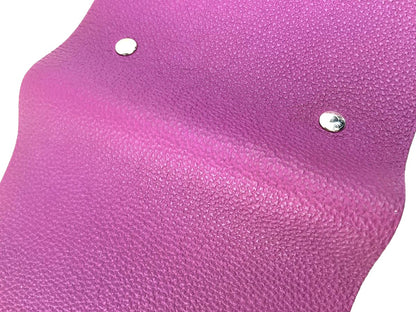 Hermes Ulysse PM Notebook Cover Raisin Togo Leather 13x15.5cm 5.1x6.1" Used